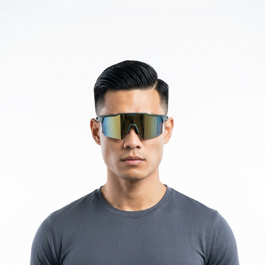 man met alpix eyewear sportbril