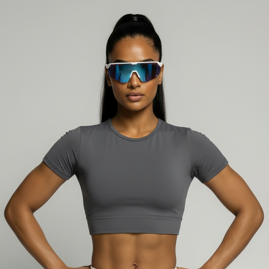 Man met alpix sportbril trailblaze